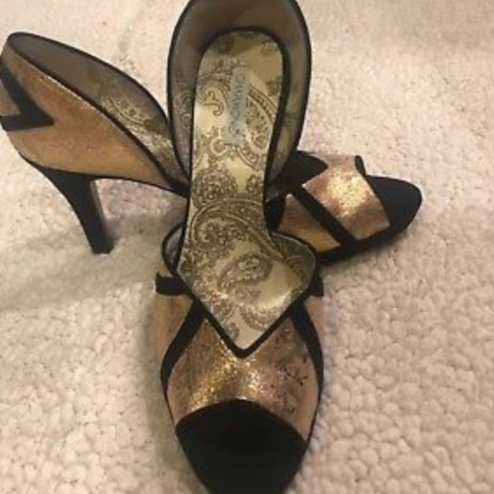 Charmone Bellini Open Toe Heels